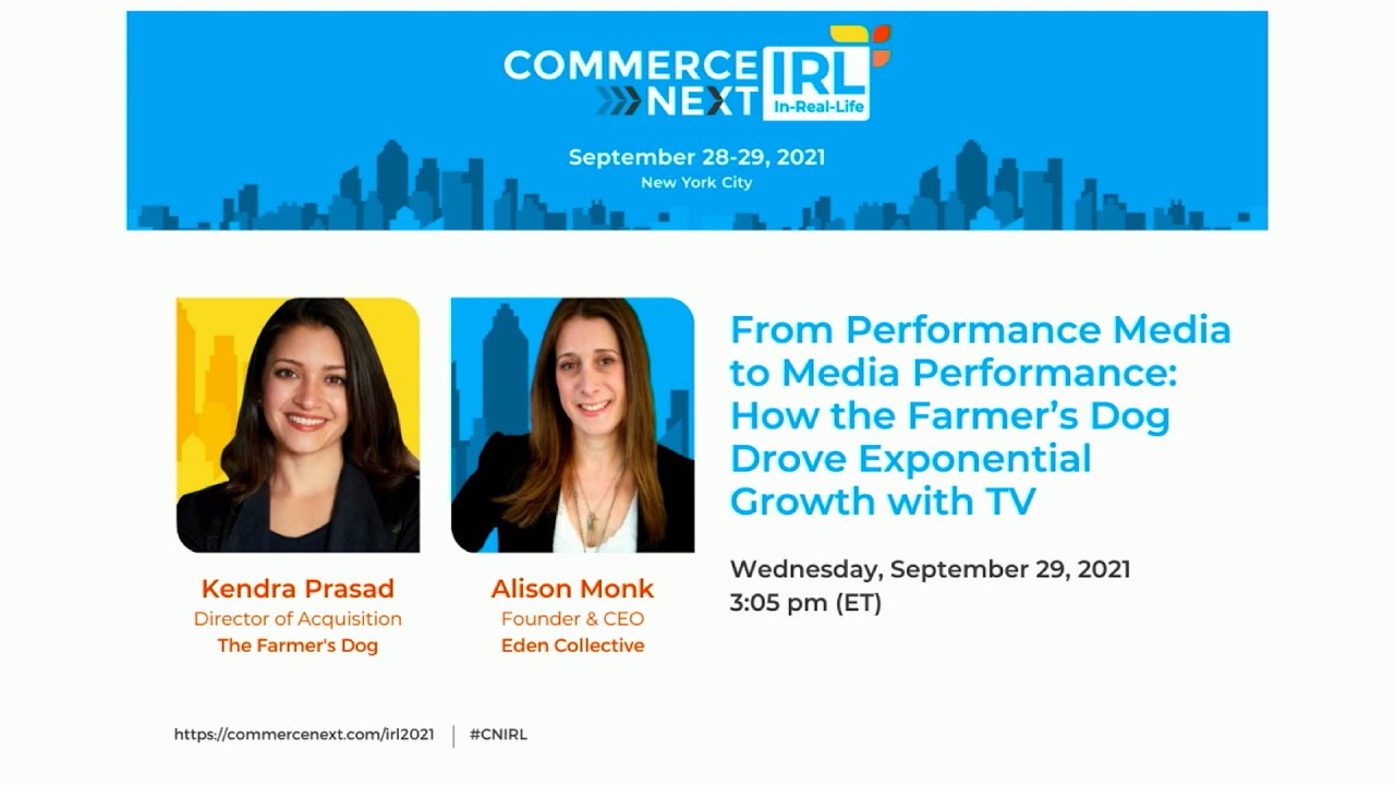From Performance Media to Media Performance: How the Farmer’s Dog Drove Exponential Growth with TV