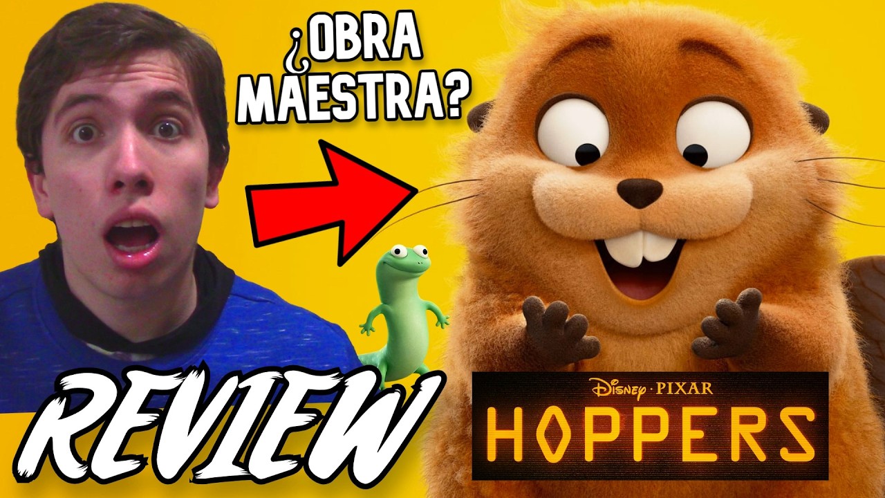 HOPPERS: OPERACI&Oacute;N CASTOR REVIEW - La SORPRESA del A&Ntilde;O! (Pixar's Hoppers 2026 Disney)
