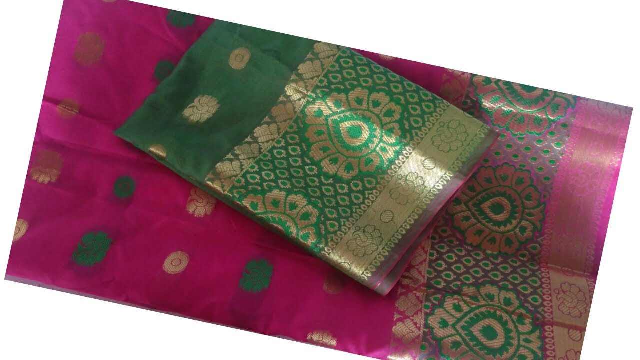 Blouse design / cotton Saree model blouse / easy method /  patch work blouse cutting and stitching