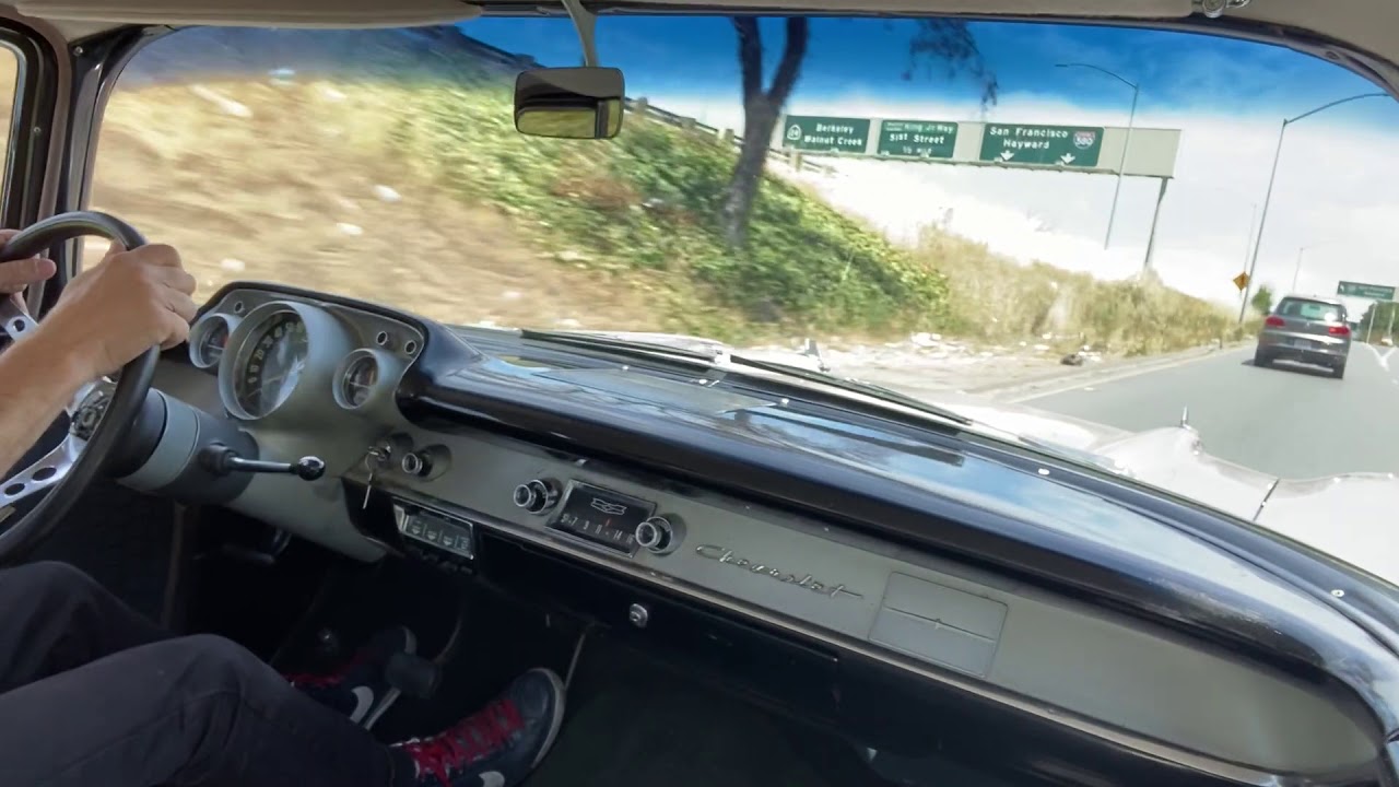 1957 chevy test drive