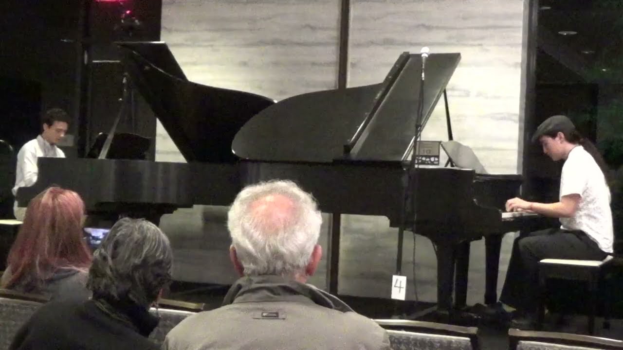 Grandpa's Spells (Morton 1923) played by Tadao Tomokiyo & Max Libertor on 2 pianos