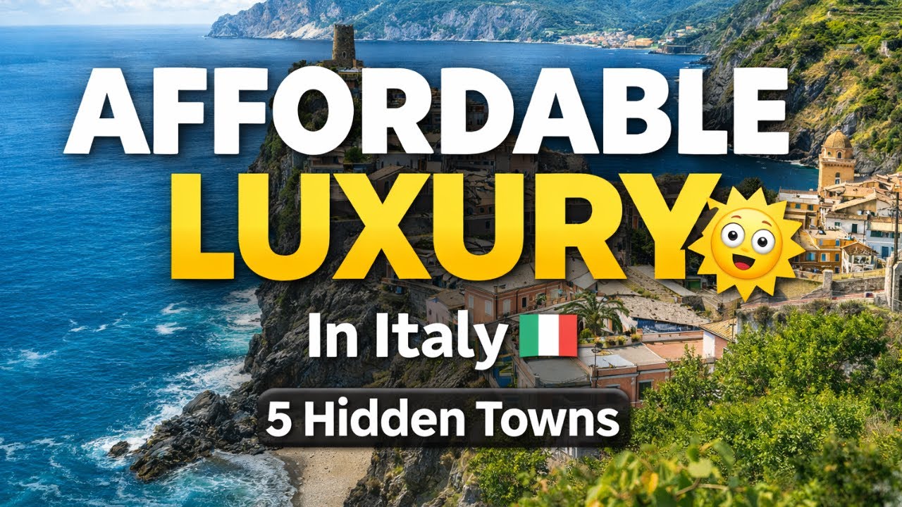 Top 5 Hidden Luxury Towns in Italy You Can Actually Afford