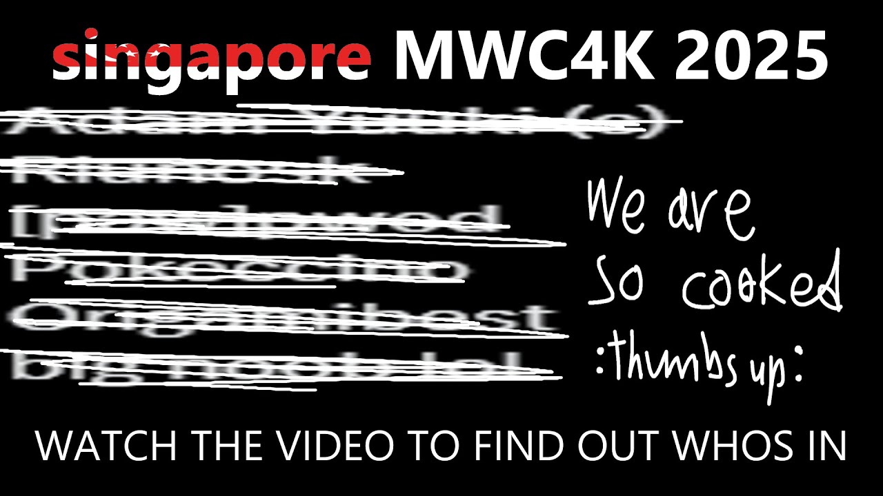 SINGAPORE 4K MWC 2025