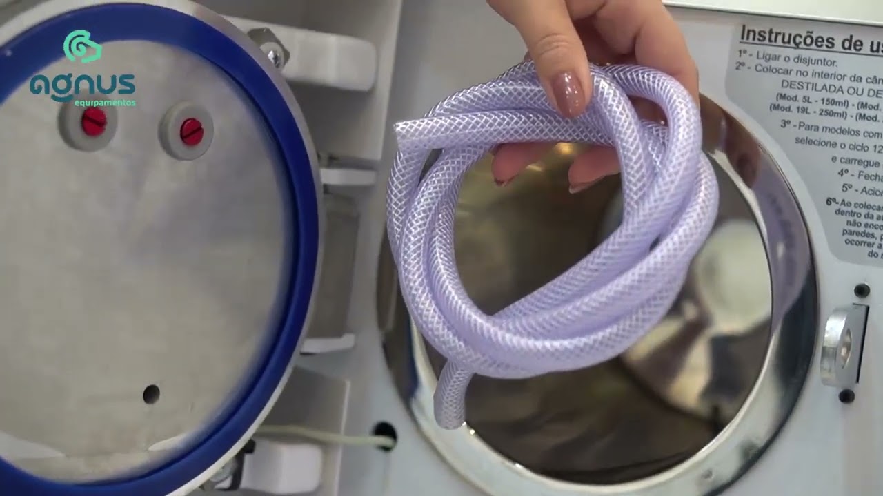Como usar a Autoclave Agnus para esterilização perfeita! Guia completo! Modelo AHA (horizontal).