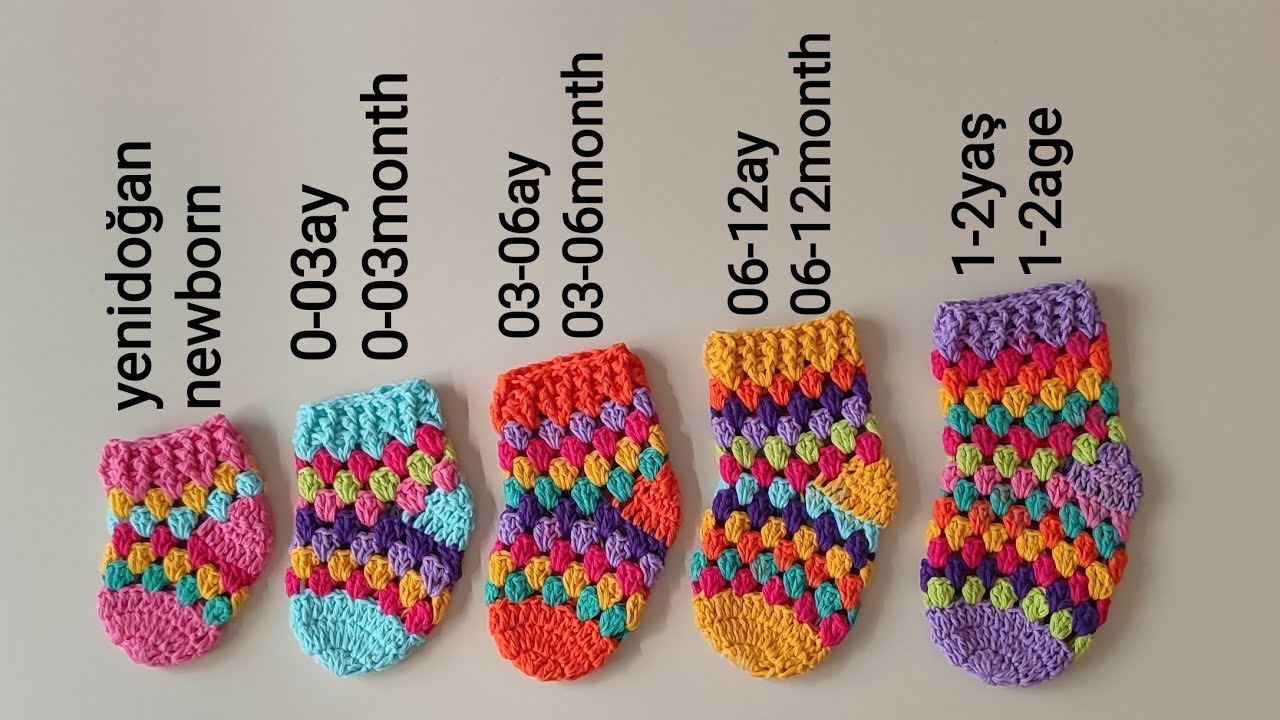 Easy Crochet✅ŞAHANE OLDU✅❤BEKLENEN KOLAY ÇORAP TARİFİM❤HER YAŞ İÇİN ARTIK ÇORAP ÖRMEK ÇOK KOLAY ❤