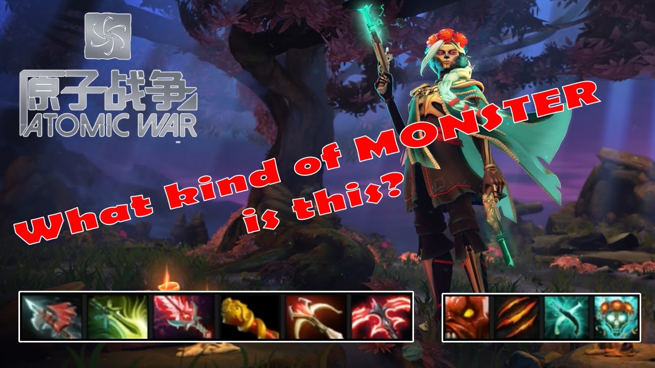 Dota 2 - Atomic War - Lord Sniper - MUERTA WITH UNREAL DAMAGE