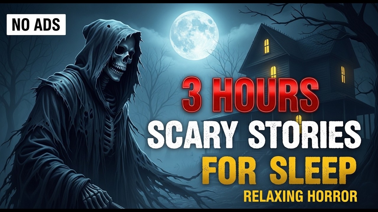 No Ads 🔴 3 Hours of Scary Stories for Sleep 🌙 | Relaxing Horror Narration  Vol.33