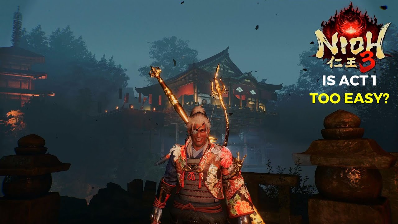 Не слишком ли лёгким является начало Nioh 3?