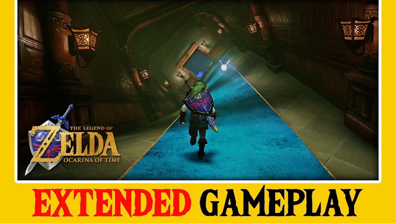 8 Minutes of Extended Gameplay - Zelda: Ocarina of Time Remake for Switch 2