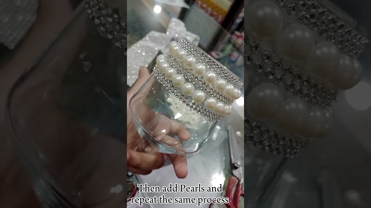 Doodh pilai glass Tutorial/ Wedding Glass decor / DIY Milk serving glass ideas