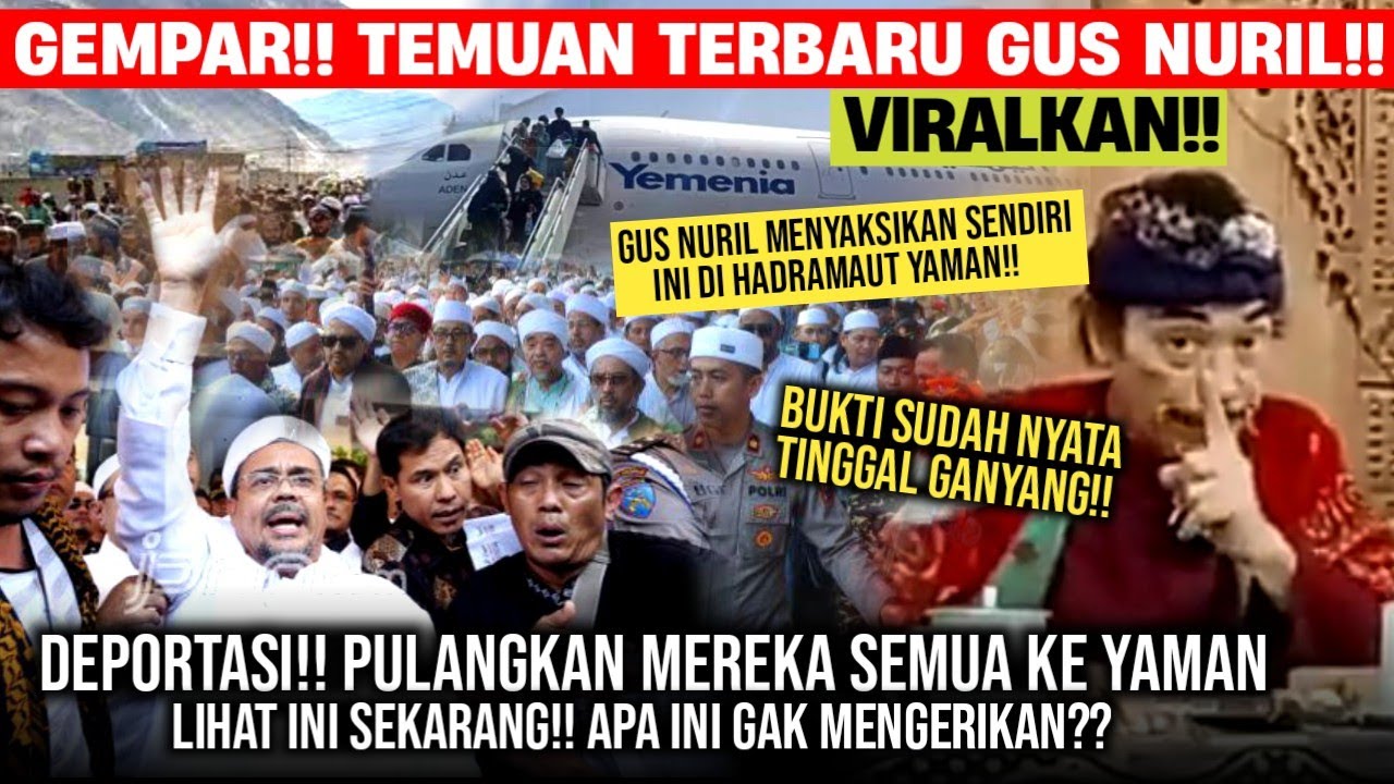 🔴GUS NURIL SIAP LIBAS!! PAK PRABOWO CABUT KEWARGANEGARAAN BAALAWI LIHAT INI SEKARANG!!