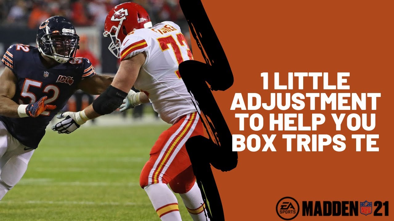 Madden 21 - This Secret Adjustment Will Help You Defend Trips TE Consistently In Madden 21|