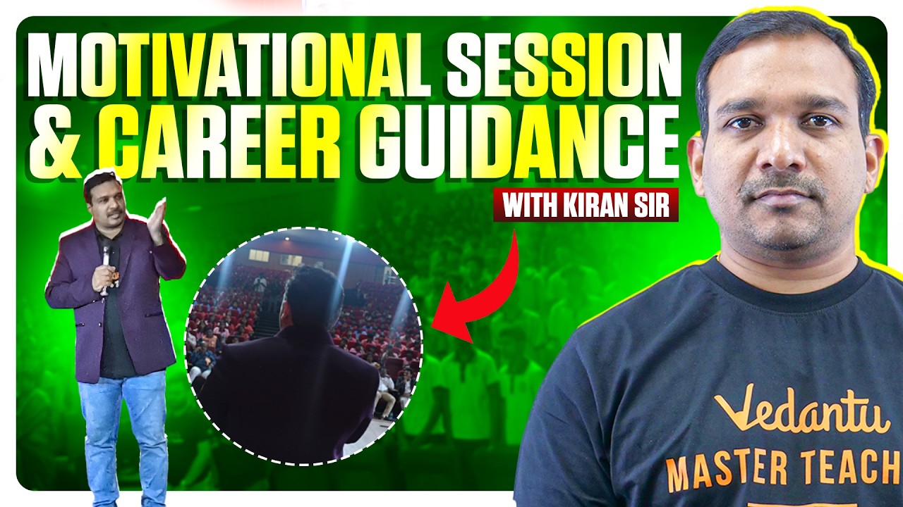 This Speech Will Change Every Student’s Mindset 💯📈 | Kiran Sir | Vedantu Learning Centre #vedantu