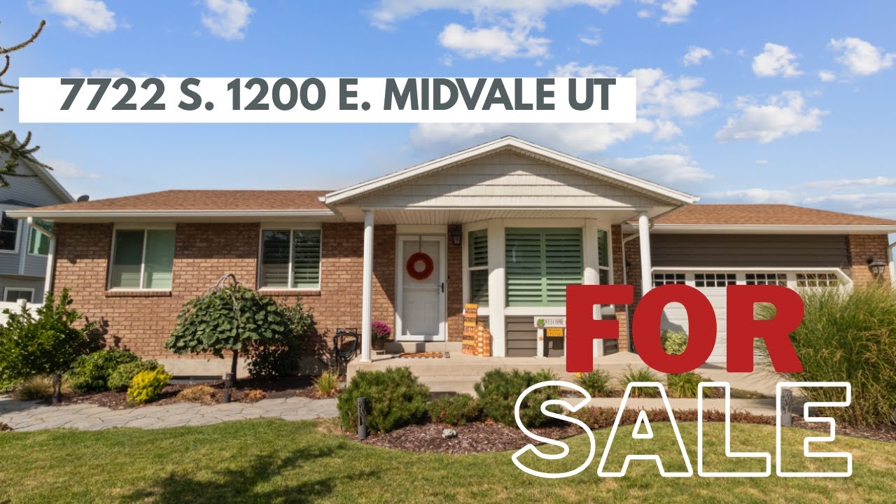 7722 S. 1200 E. Midvale UT - HOME FOR SALE