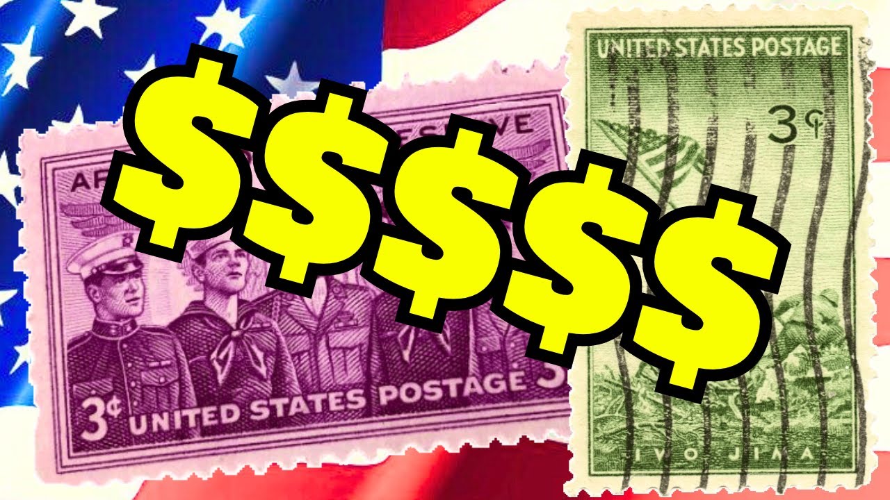 MOST VALUABLE US ARMED FORCES STAMPS