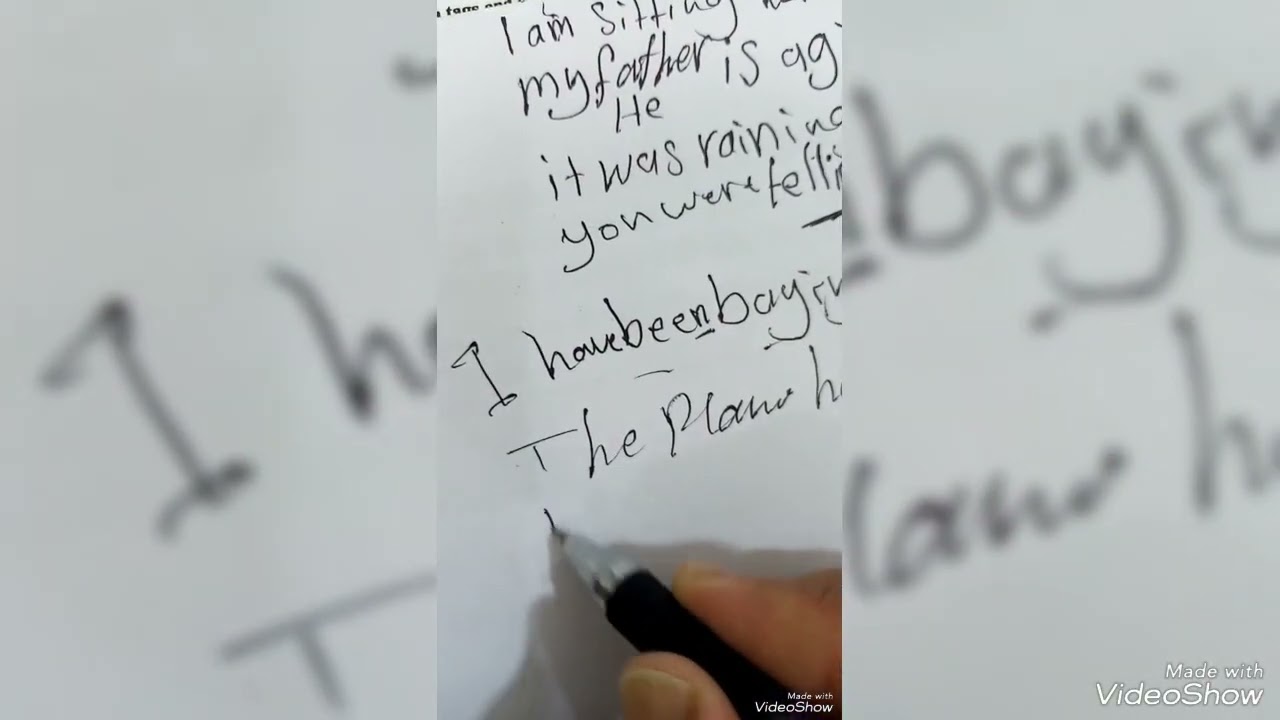 نحو مرحله ثالثه حل Exercise 24 progressive and perfect