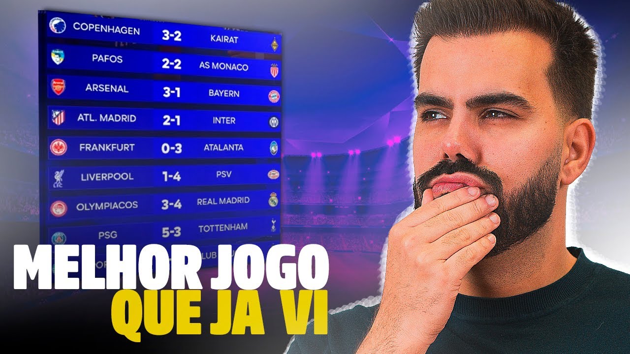 JOLIVEIRA10 FALA SOBRE OS JOGOS DA CHAMPIONS