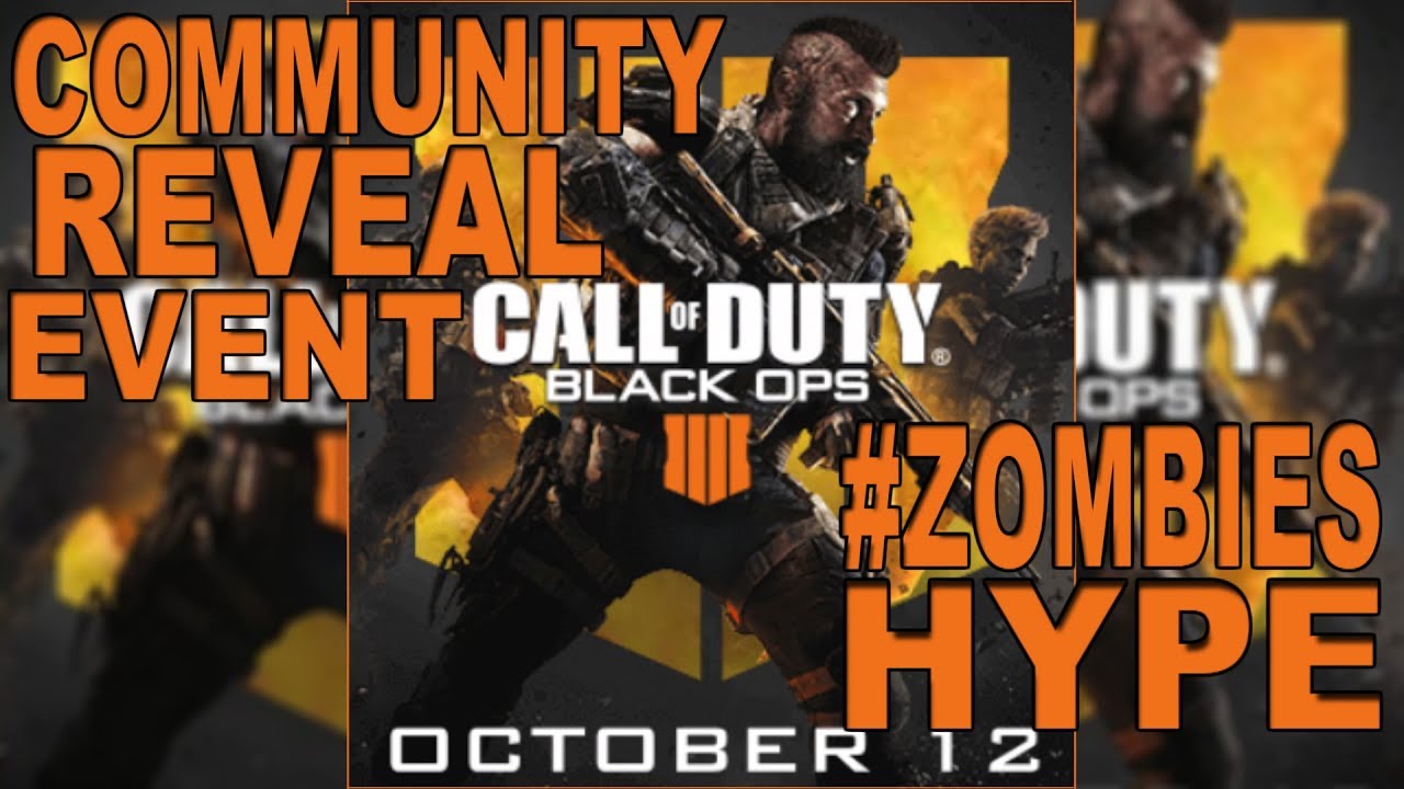 Call Of Duty ▶ BO4 // ✮☆★✮COMMUNITY REVEAL EVENT ✮★☆✮