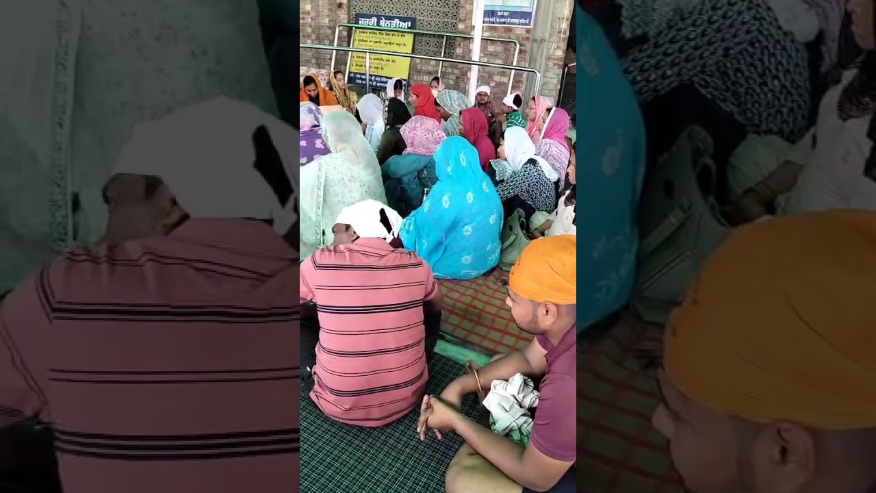 Shri Khuralgarh Sahib, Guru Charano mein hajari 