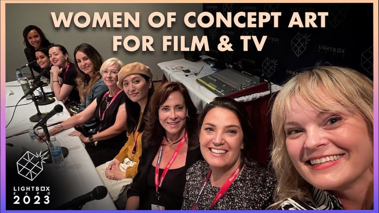 Project Reel for Women of Concept Art for Film and TV, Lightbox Expo 2023