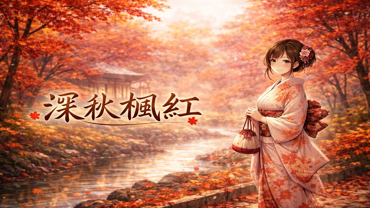 《楓紅》〈三〉｜深秋情懷