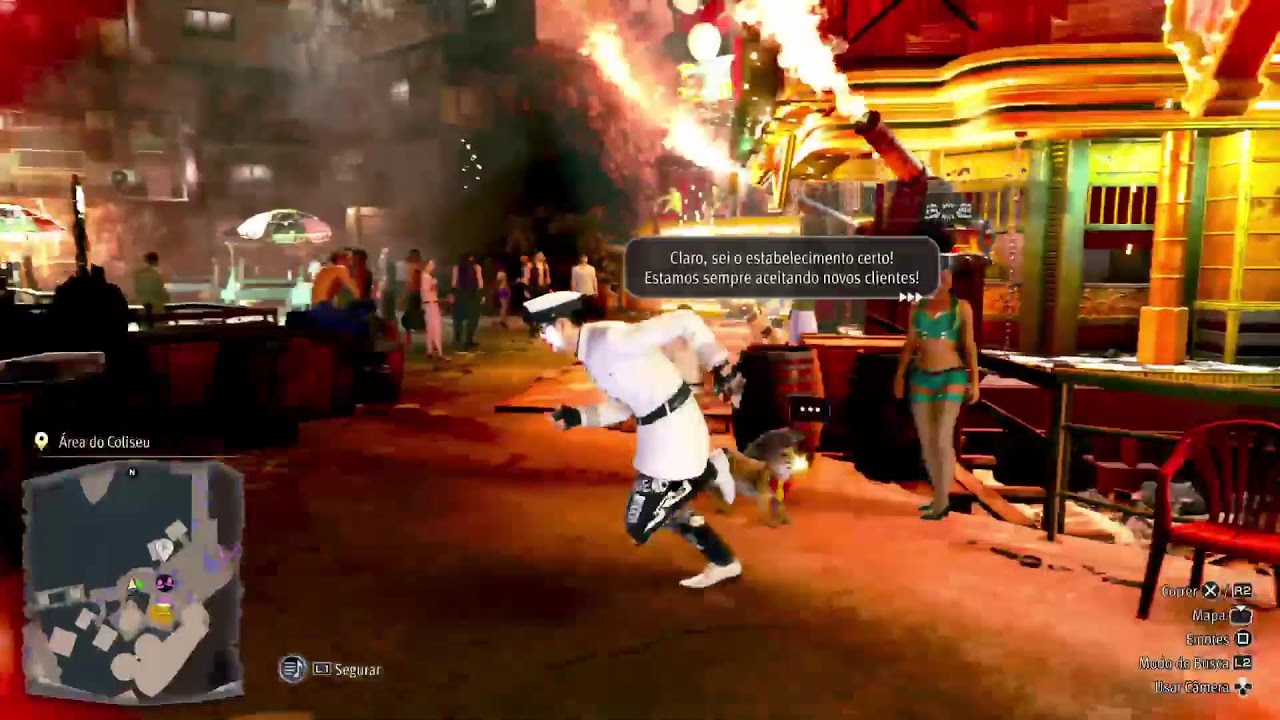 Like a Dragon Pirate Yakuza in Hawaii Atrás da Platina(Gameplay em Live)
