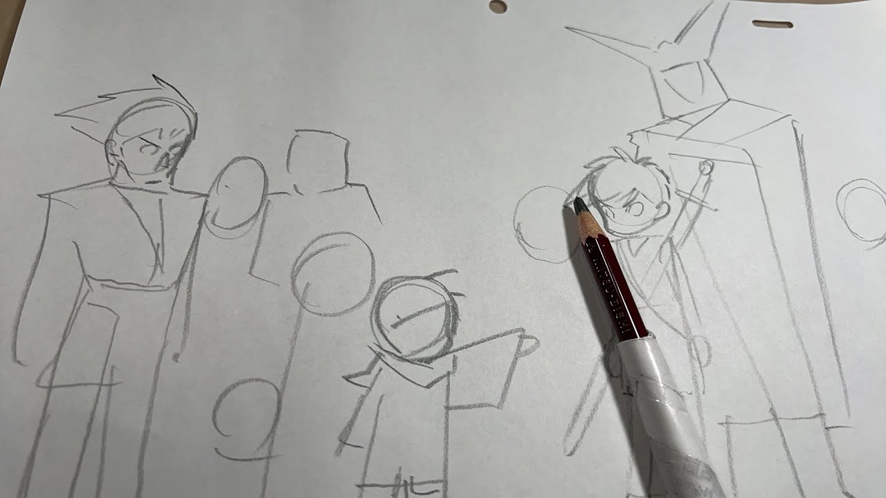 【キャラ】【毎日描こう‼︎】後半リクエスト有料落書き220107