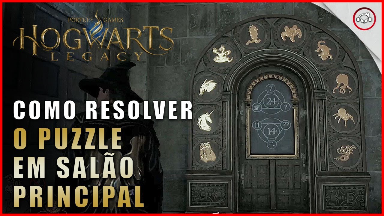 Hogwarts Legacy, Como resolver o puzzle do port&atilde;o em Sal&atilde;o principal | Super-Dica