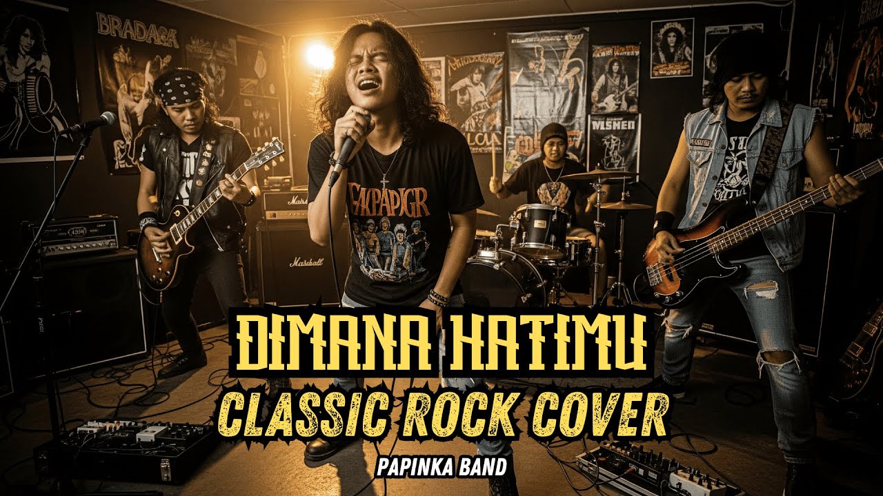 Dimana Hatimu - Papinka | Classic Rock Cover by the Cover Zone ID