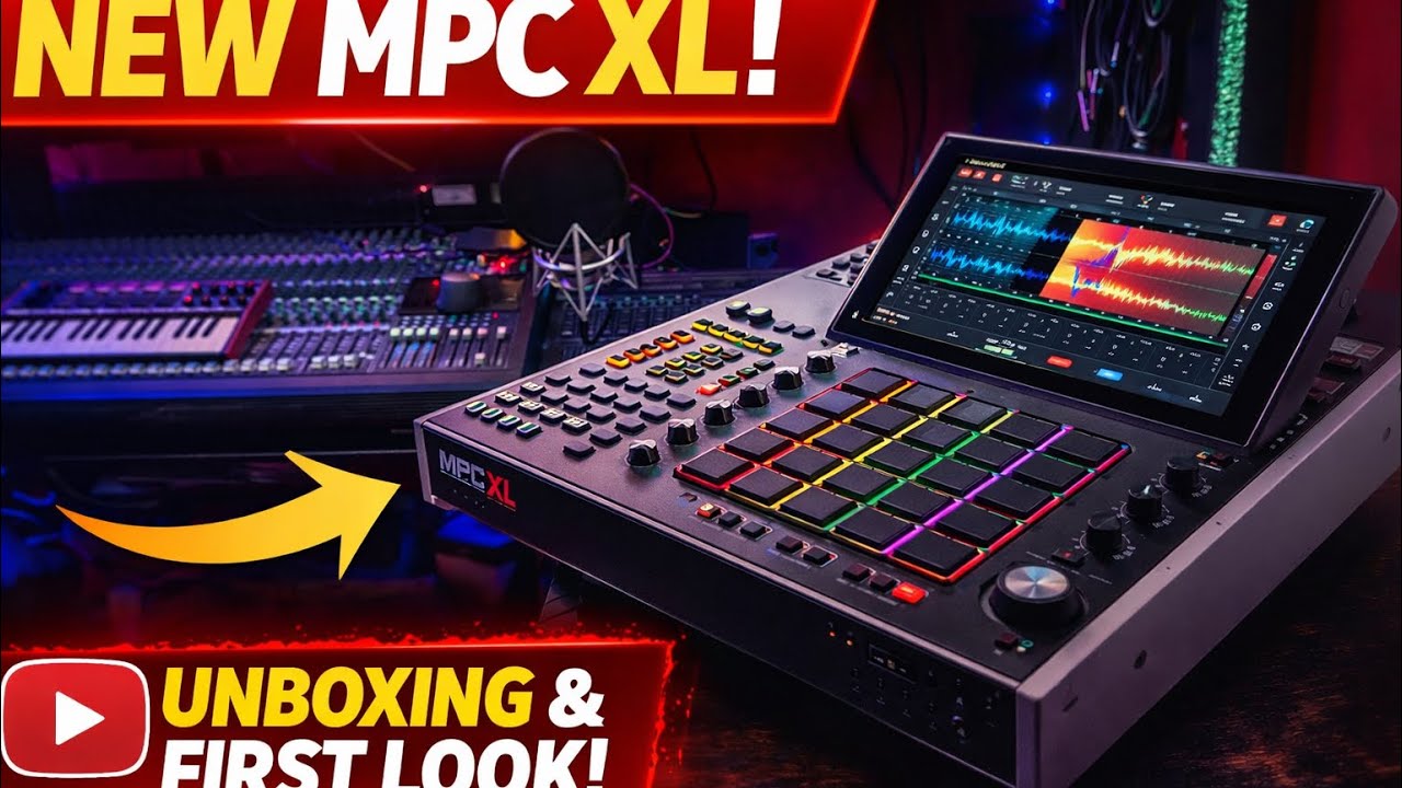 Unboxing the Mpc XL #MPCXL #AkaiMPC #naam