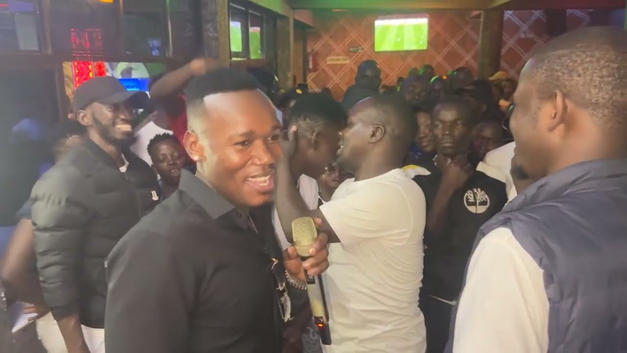 ELISHA TOTO ALONGSIDE KOFFI MACADORY and KIMBIKIMBI AT HQ LOUNGE KAYOLE JUNCTION