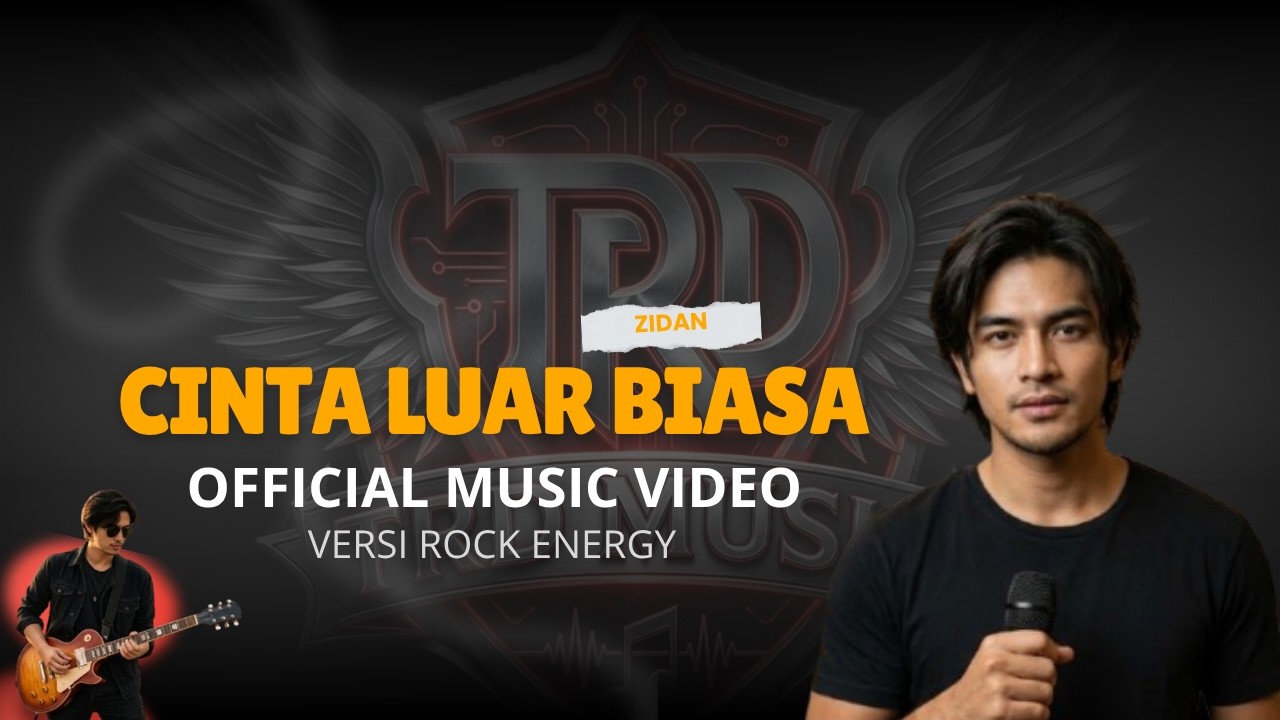 CINTA LUAR BIASA - Zinidin Zidan - Cover By TRD Music (Official Music Video)