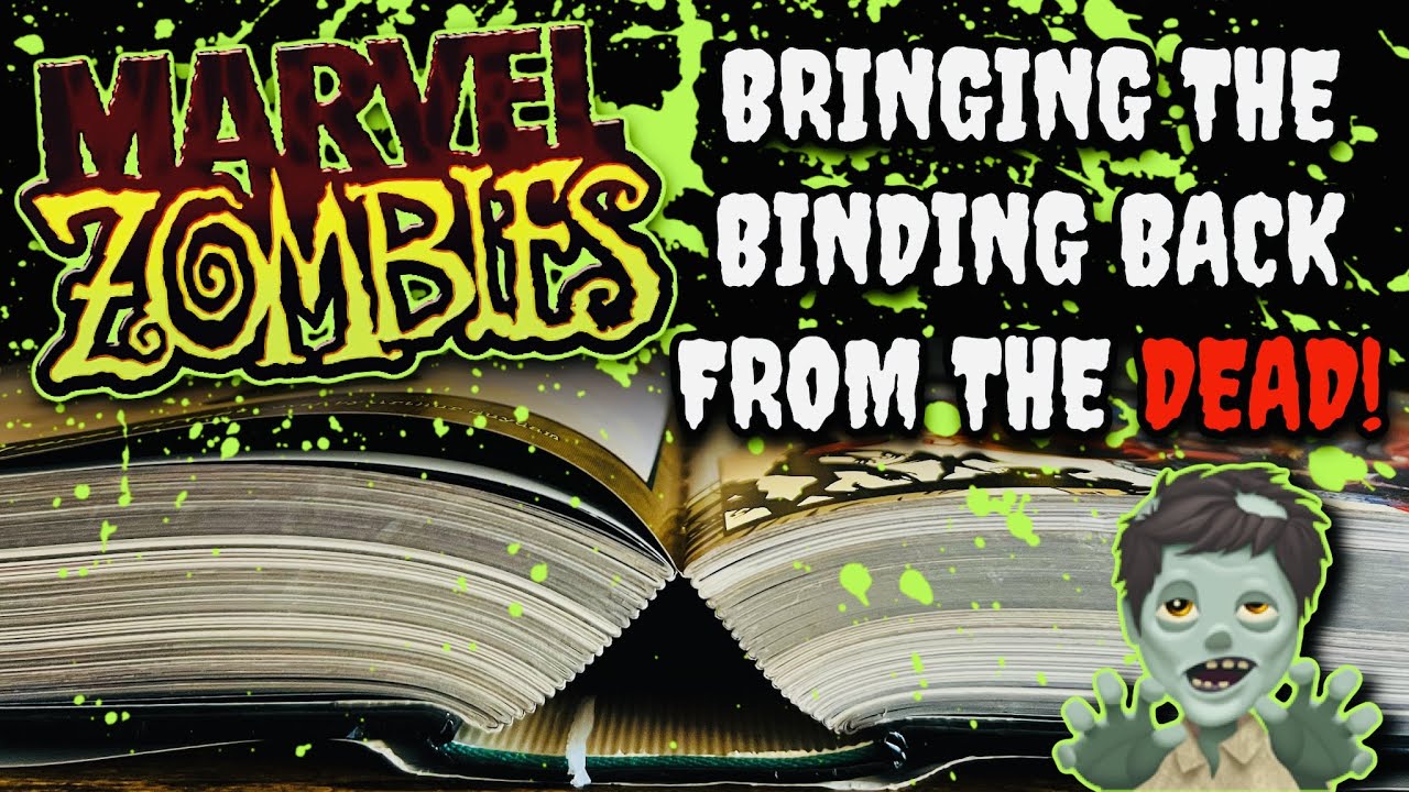 How to Fix the Binding of an Omnibus | Bringing The Marvel Zomnibus Back From The DEAD!