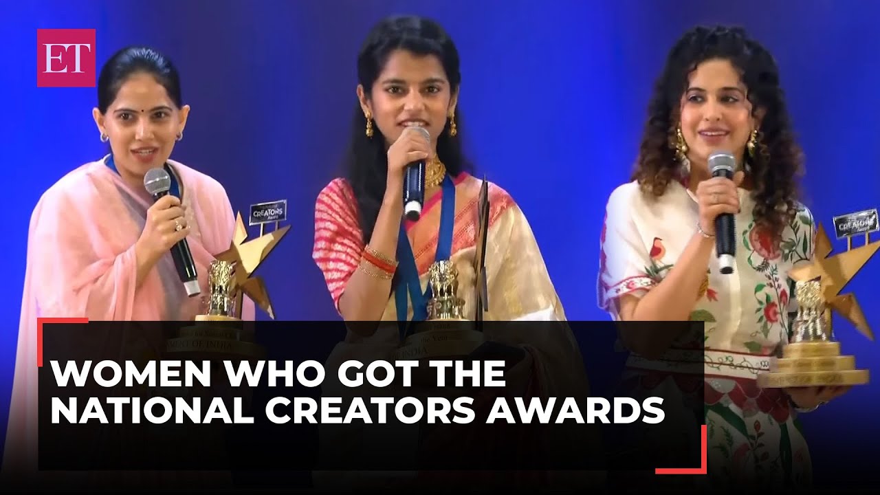 Jaya Kishori to Maithili Thakur, Women who got the National Creators Awards from PM Modi