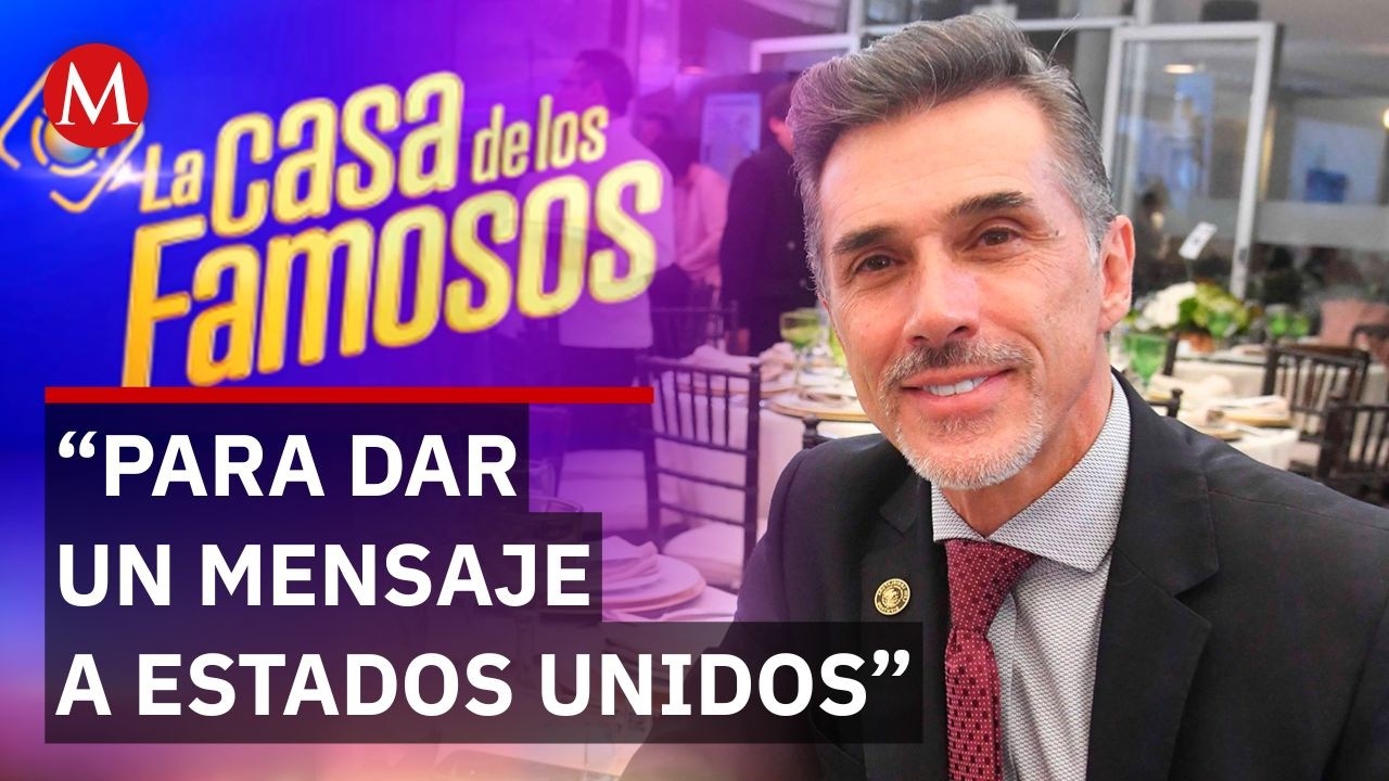 Sergio Mayer busca enviar mensaje a EU en reality