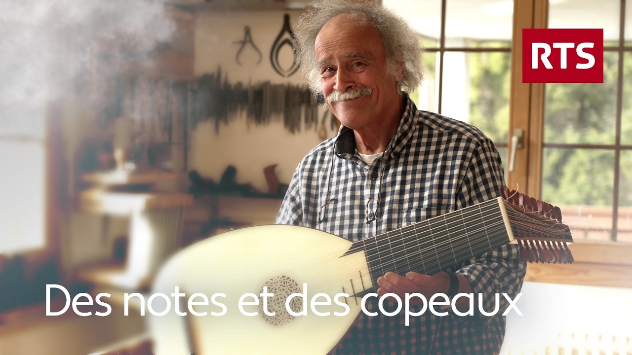 Dans son atelier, Maurice Ottiger, maître luthier, termine un 500ᵉ instrument d’exception