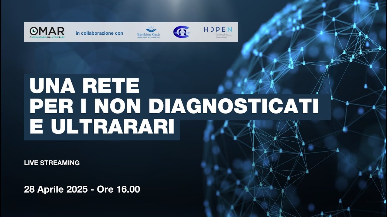Una rete per i non diagnosticati e ultrarari