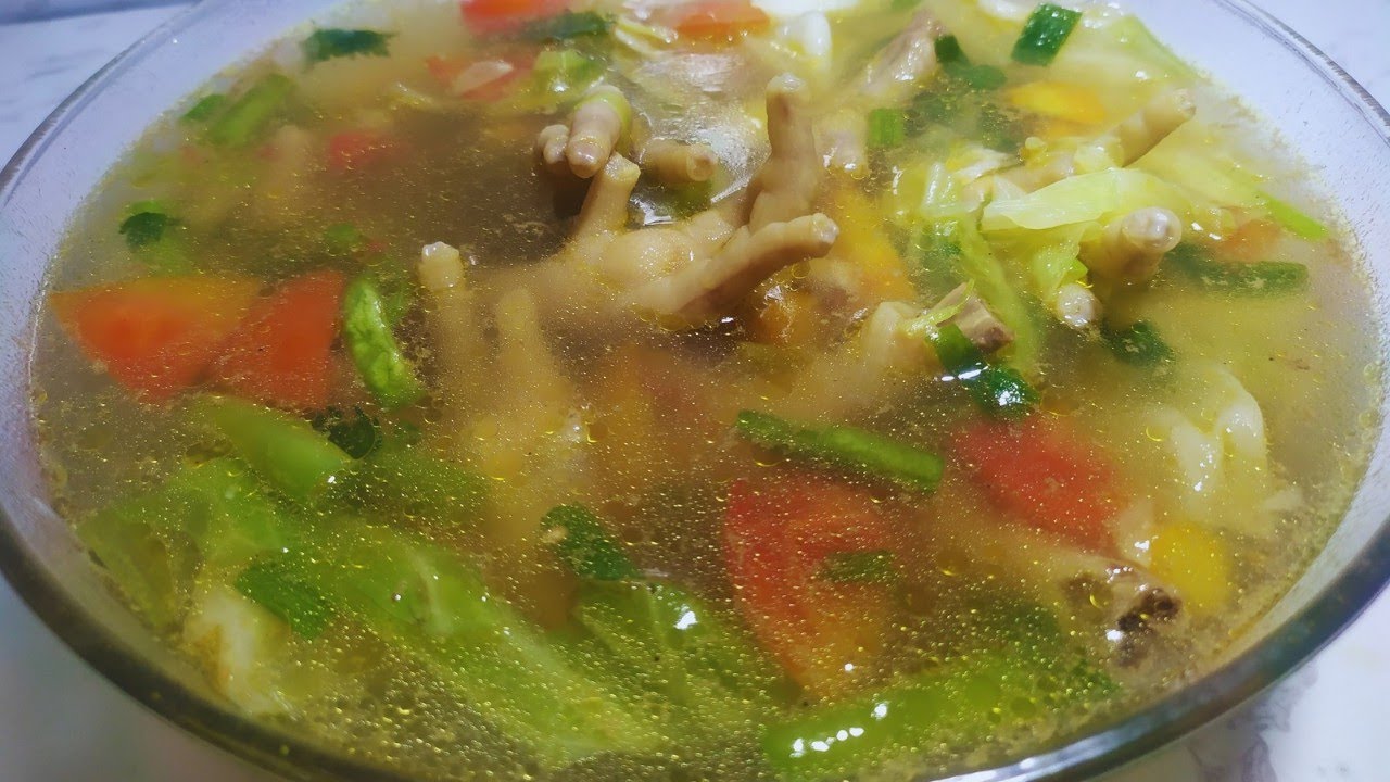 🔥😱 Masak sayur yang simpel dan soal rasa tak kalah enak‼️sayur sop ceker ayam 🤤