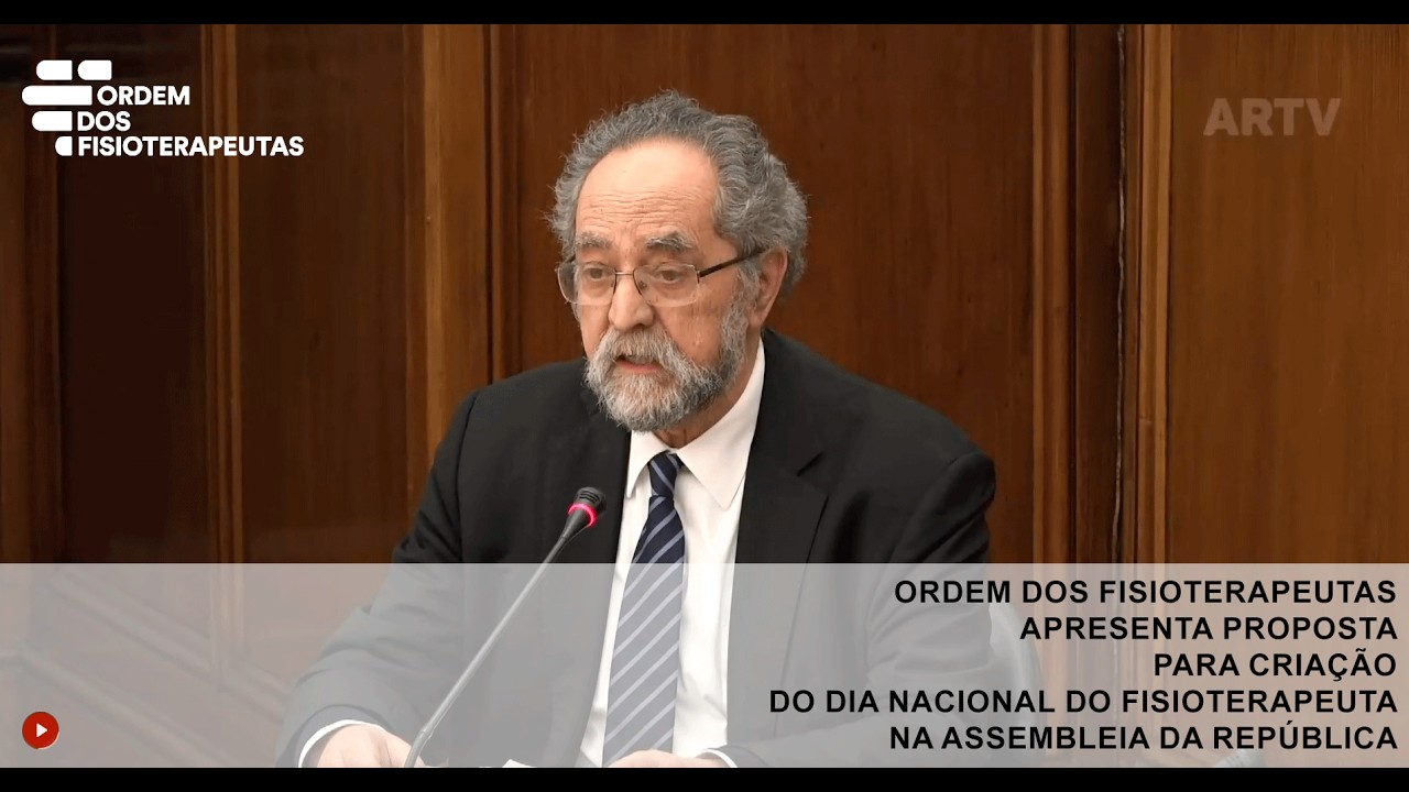 Apresentação de proposta para criação do Dia Nacional do Fisioterapeuta na Assembleia da República