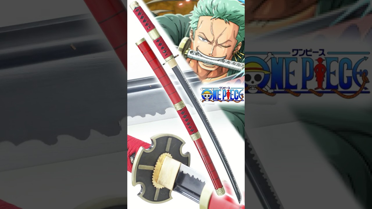 One Piece Katana Kitetsu Sandai Katana Zoro Epee Lame Maru Bushido Sabre Zoro Sword #repliksword