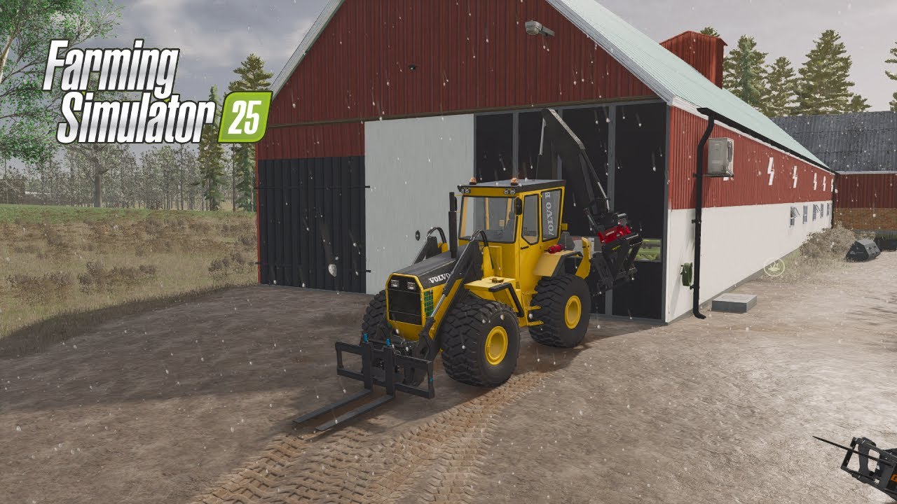 Jag har byggt om ladugården! Fs25 cybuchowo Ep9