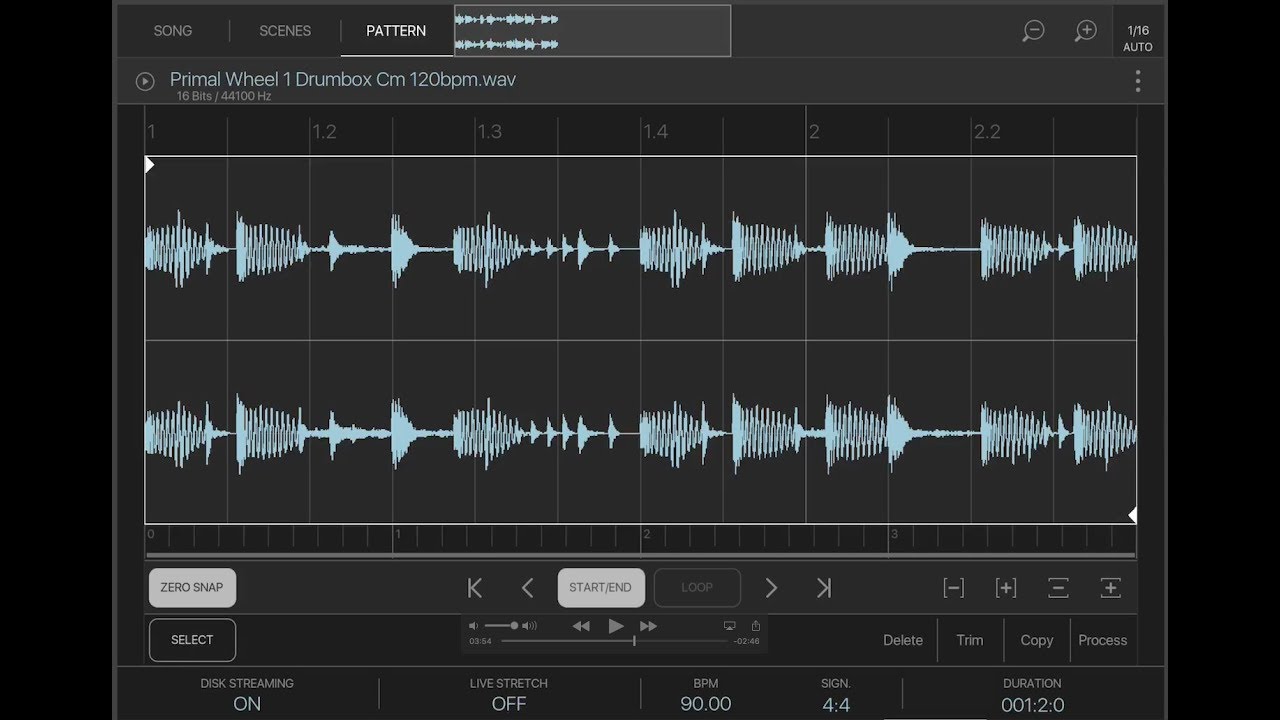 BeatMaker 3 and Audio Tracks