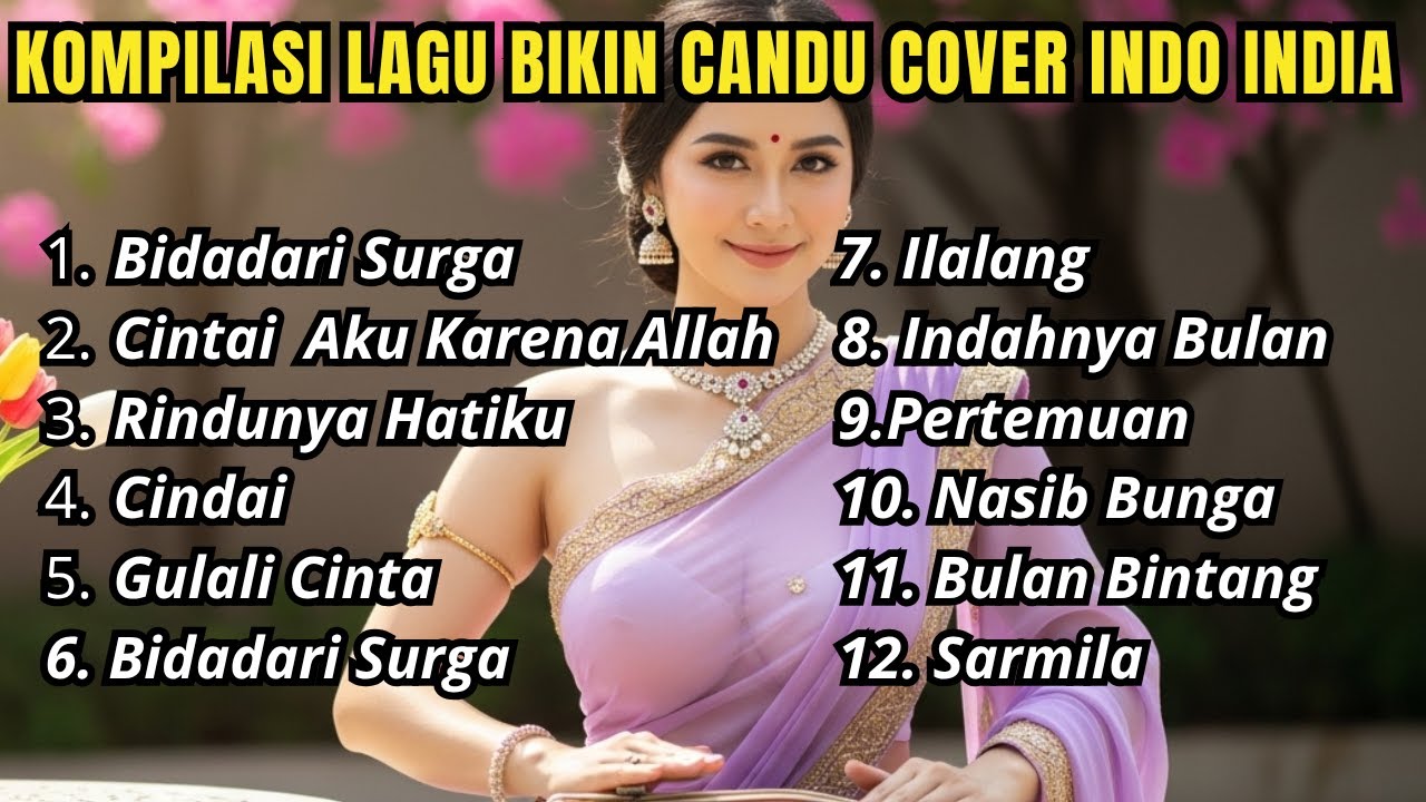 Kumpulan Lagu Dangdut - TERBAIK DAN TERLARIS  - Bikin Candu Cover India By Alunan Nada Cover AI