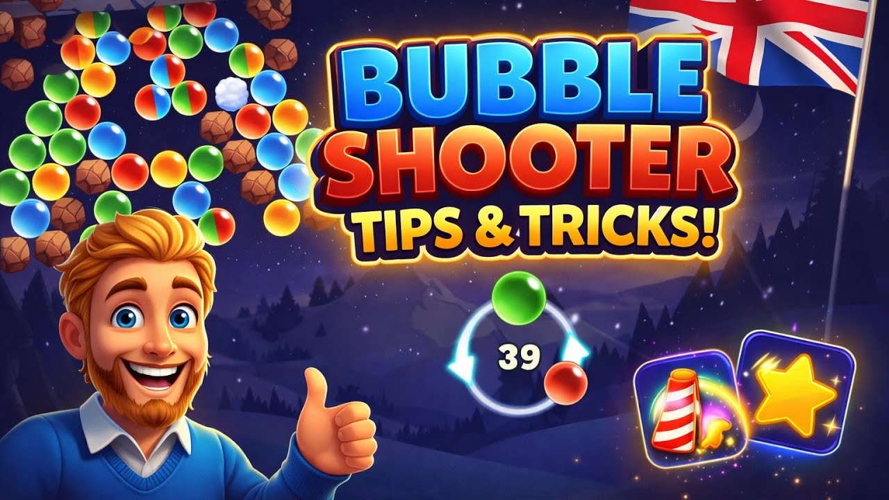 Bubble Shooter Gameplay &ndash; Satisfying Bubble Pop Challenge