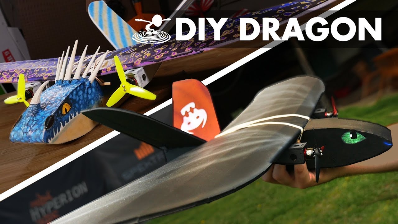 HOW TO FLY YOUR DRAGON - FT Twin Sparrow DIY Plane