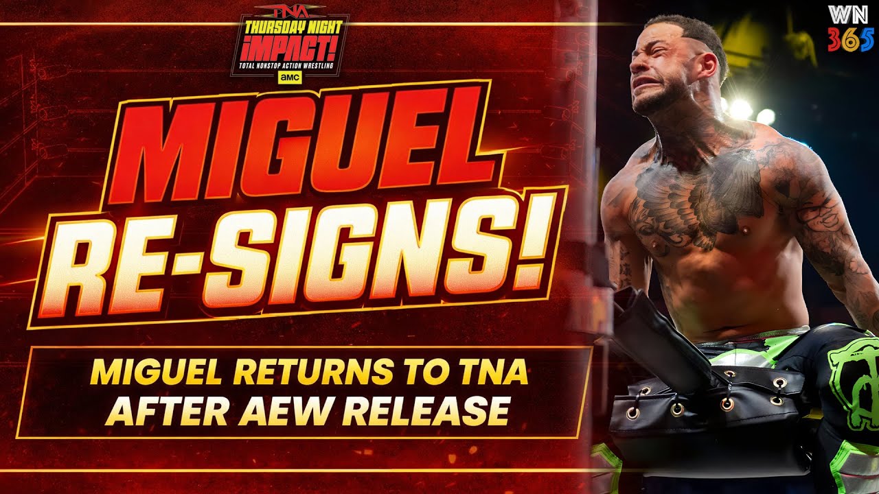 Trey Miguel RE-SIGNS With TNA Wrestling After AEW RELEASE!
