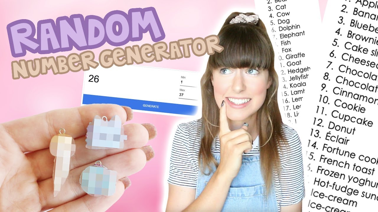 Random Number Generator Designs My Polymer Clay Charms #2