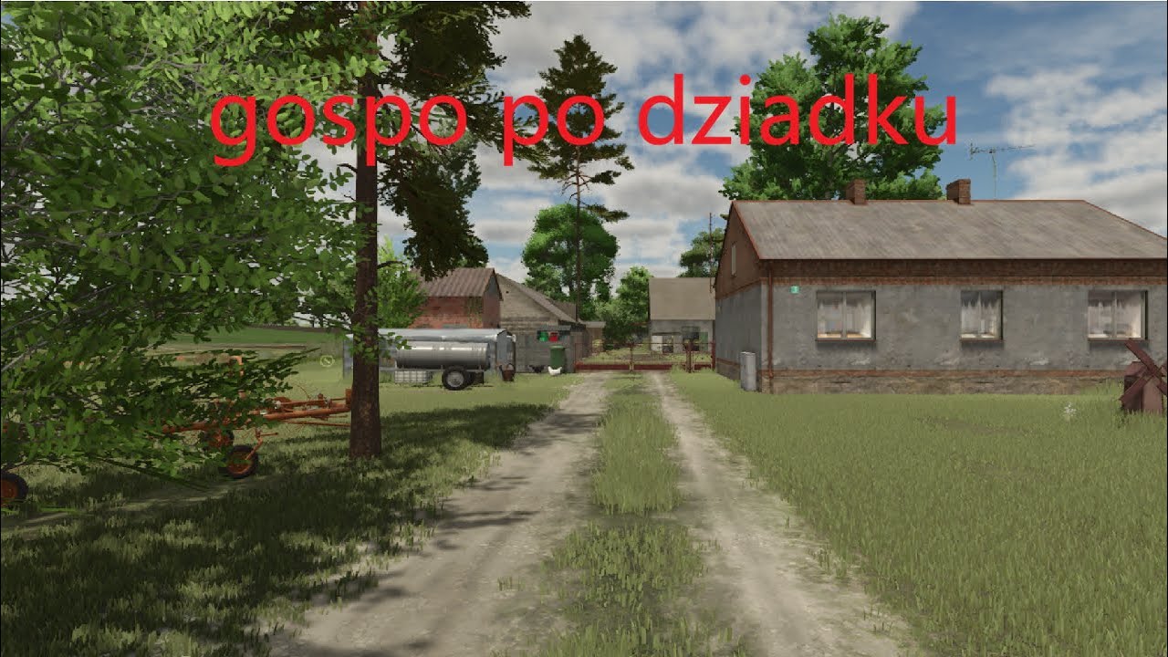 gospo po dziadku odc 6 siwy i sprzedaż ziarna kiszonki i john pork na nowy traktor