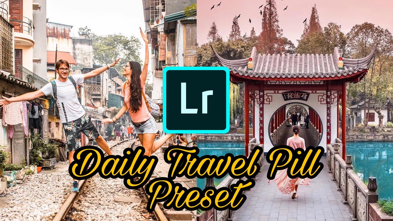How to Edit Like @Dailytravelpill | Lightroom Mobile Tutorial (Free Preset) By Fahim