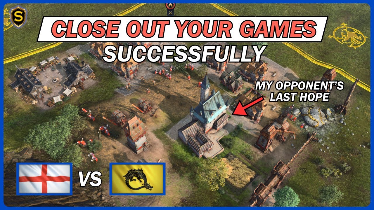 Добивайте противников, которые отказываются сдаваться в AoE4